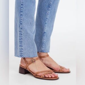 Madewell Gwenn Block-Heel Sandal Sz 8